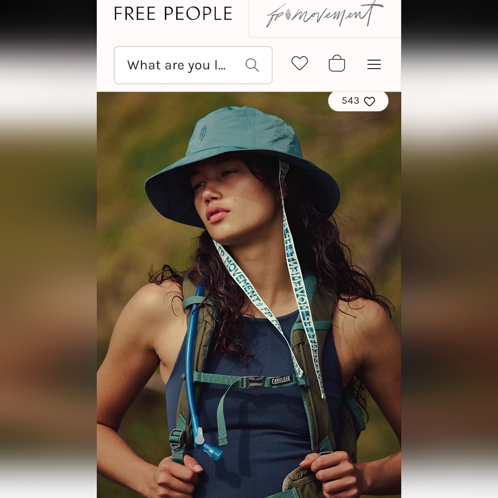 NWT Free People Adventure Bucket Hat